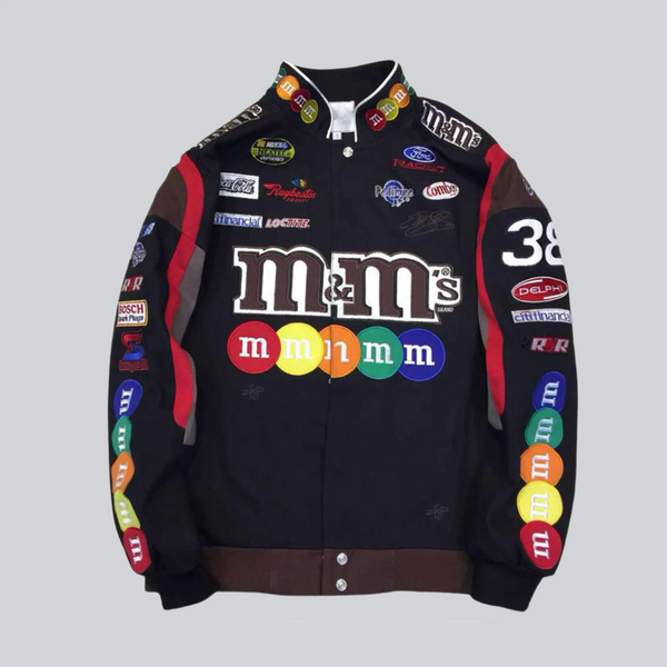 M&M's Nascar Jacket in black V1 – WESTCOAST FASHION X