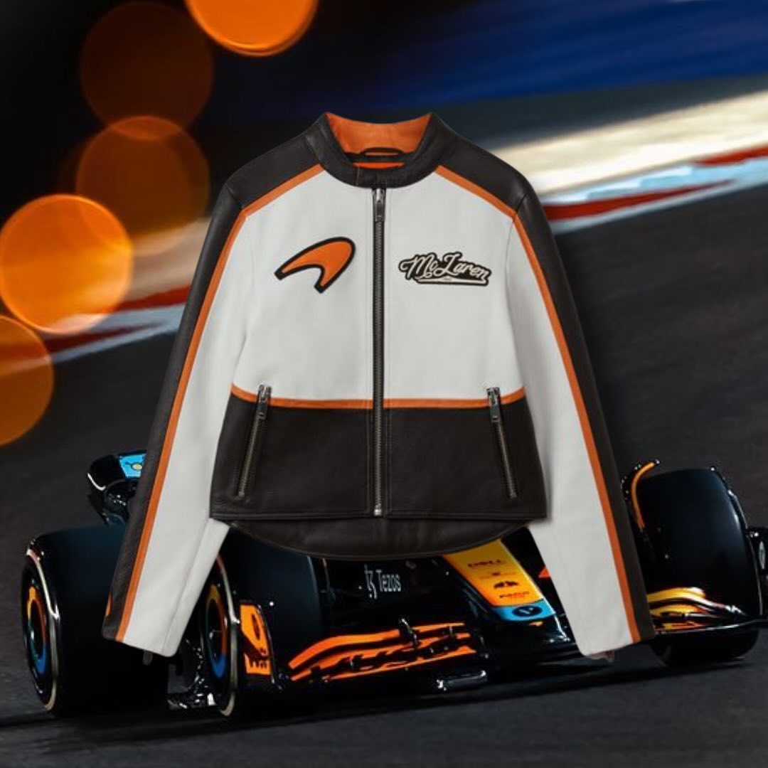 MCLAREN F1 RACING LEATHER JACKET