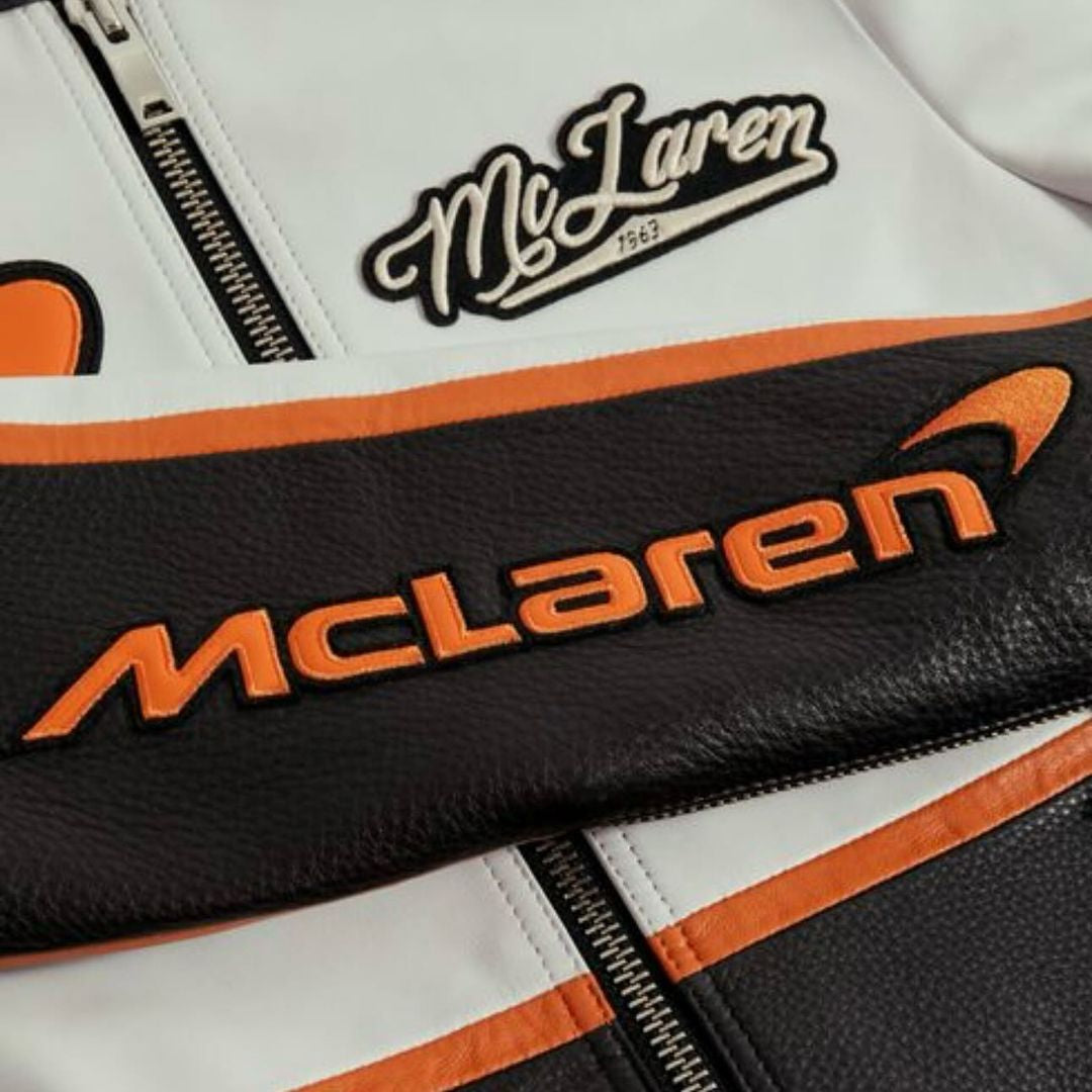 MCLAREN F1 RACING LEATHER JACKET