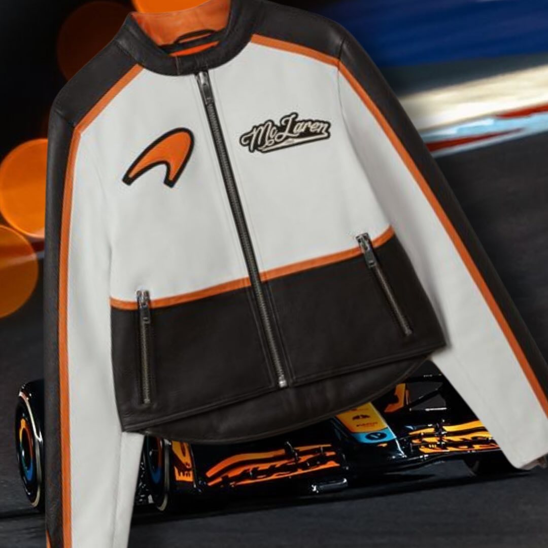 MCLAREN F1 RACING LEATHER JACKET