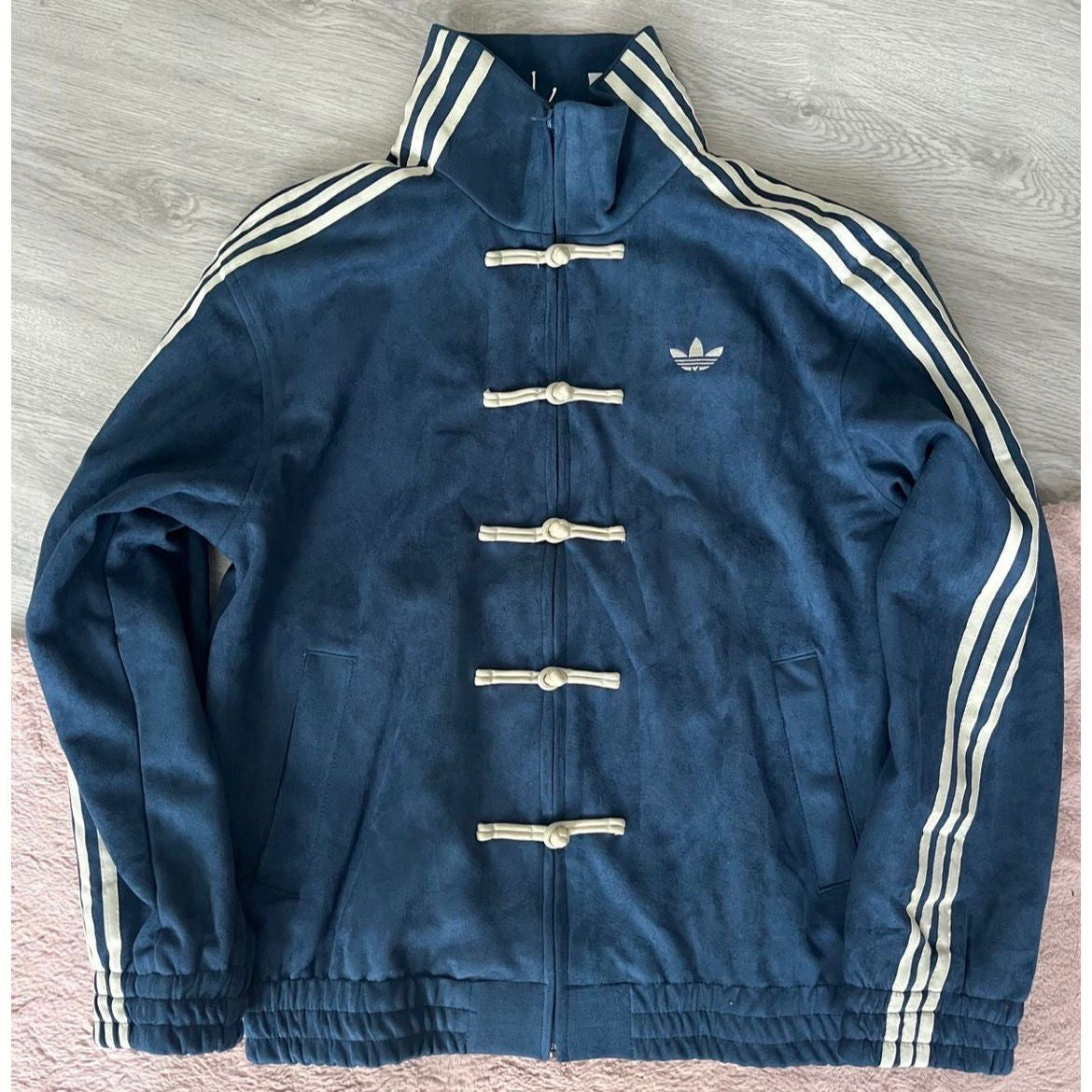 CNY Inspired Suede Track Jacket