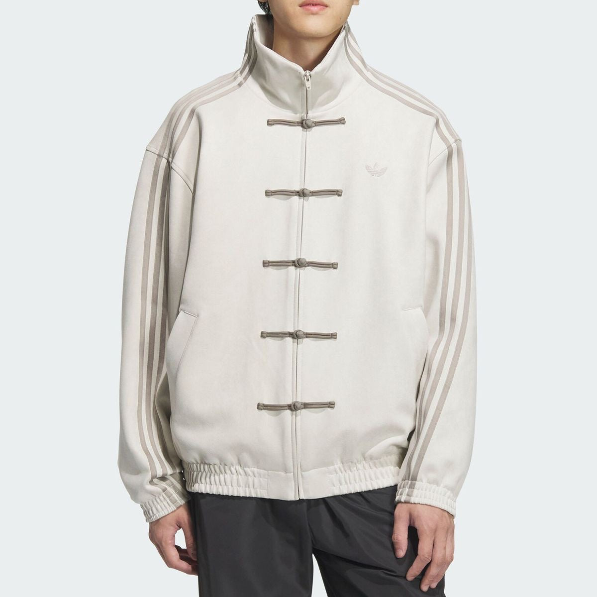 CNY Inspired Suede Track Jacket