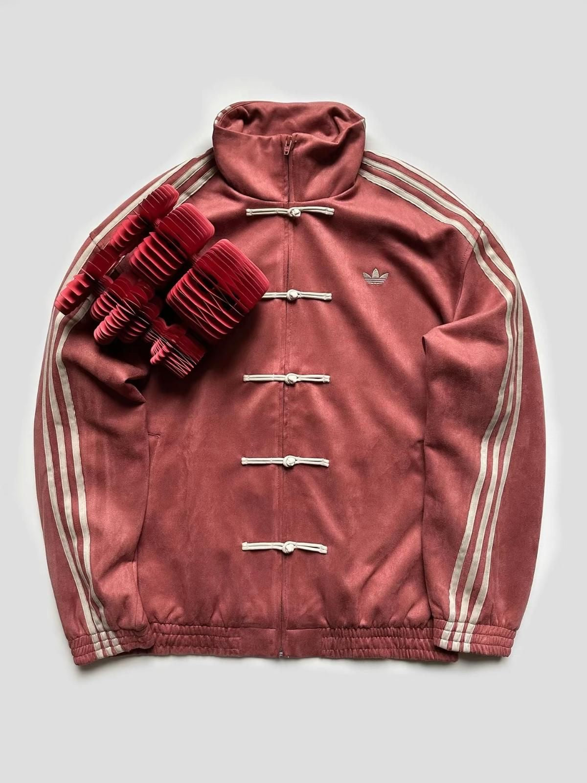 CNY Inspired Suede Track Jacket