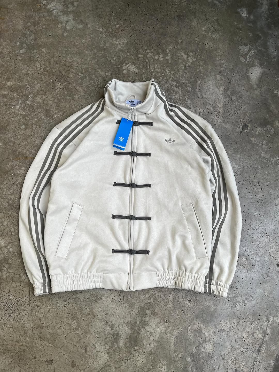 CNY Inspired Suede Track Jacket