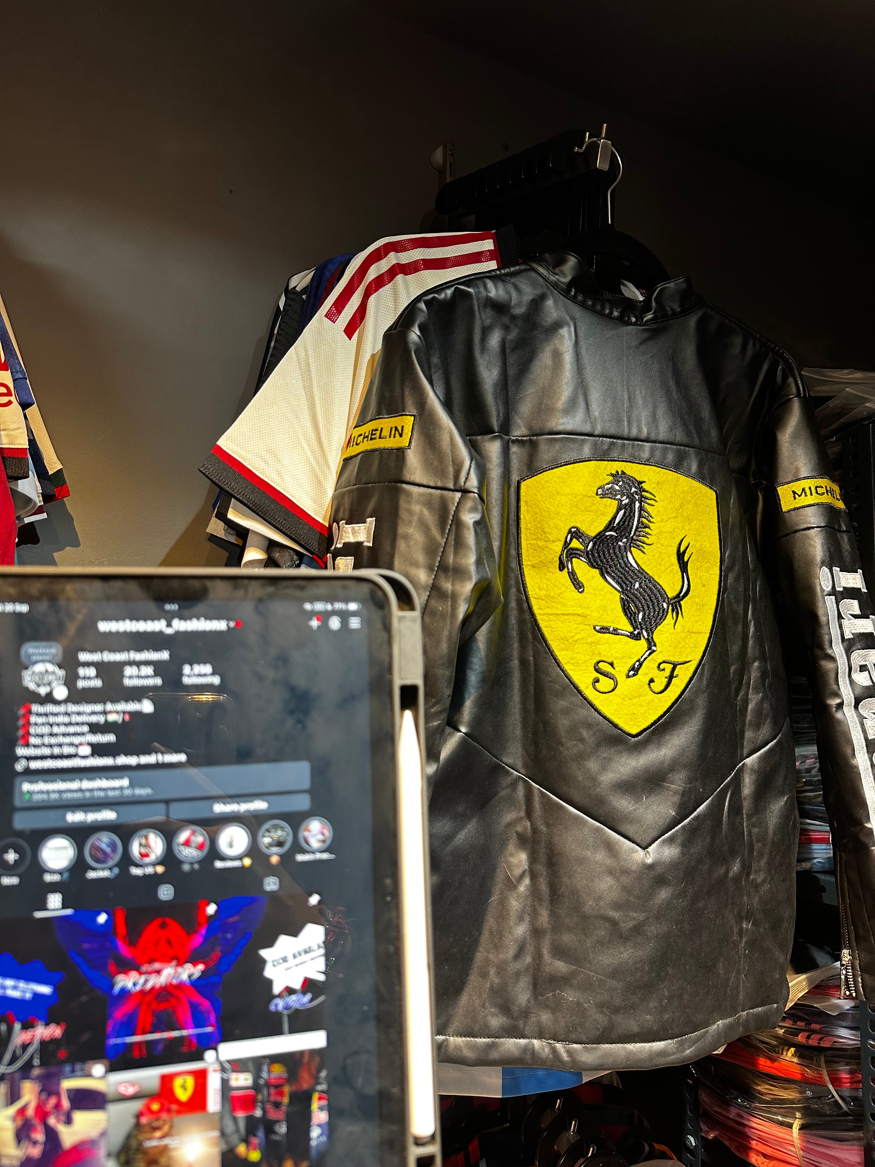 RARI BLACK LEATHER