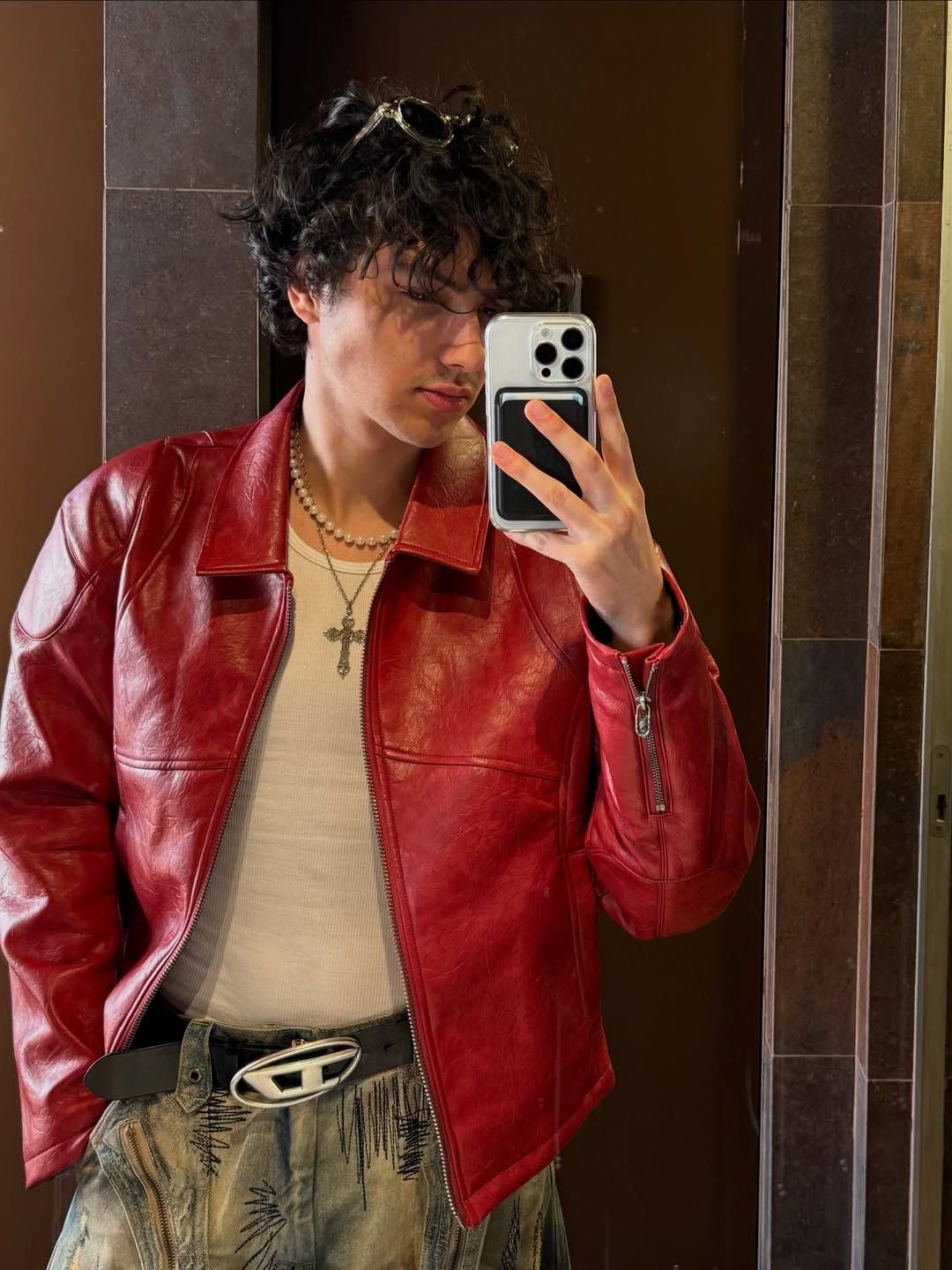 BLACK LEATHER JACKET