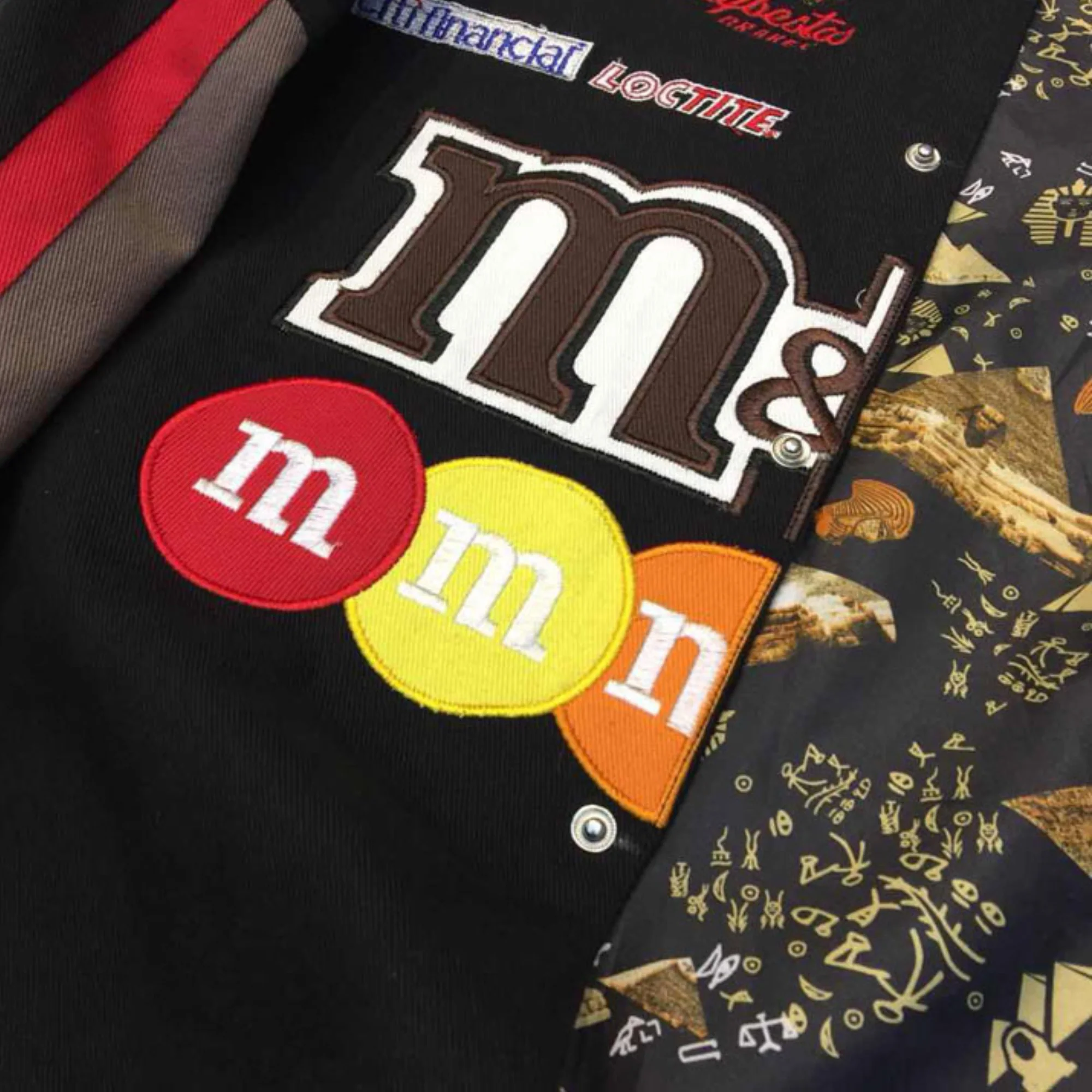 M&M's Nascar Jacket in black V1