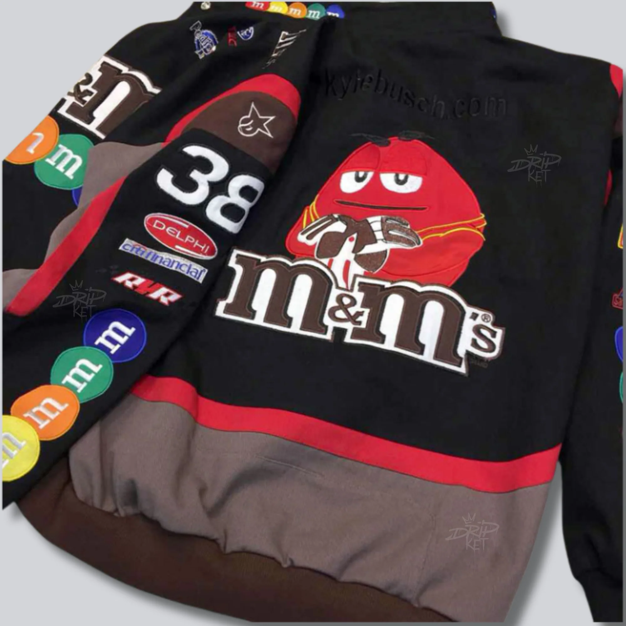 M&M's Nascar Jacket in black V1