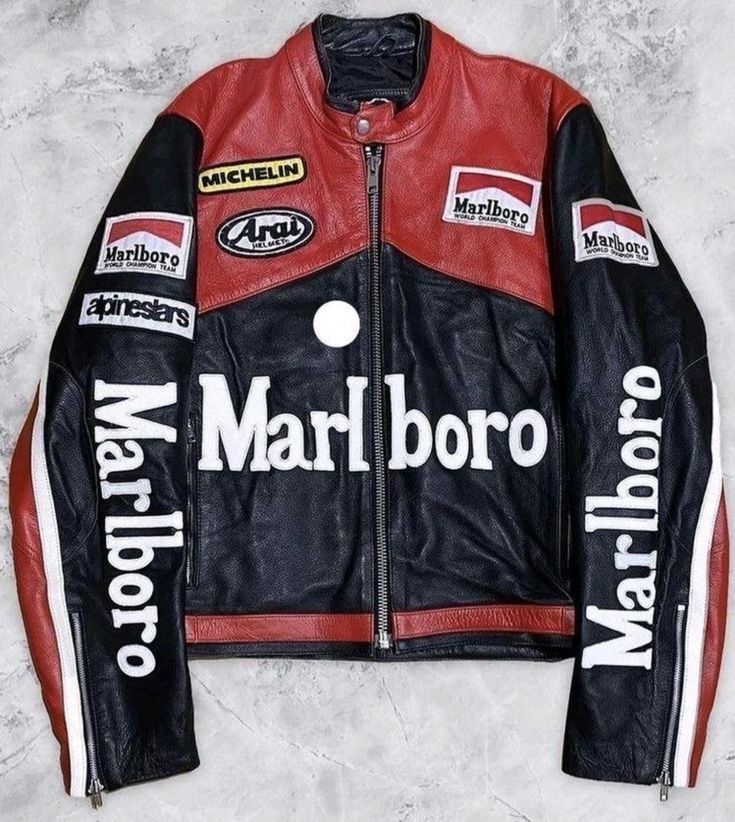 MARLBORO V3 LEATHER JACKET